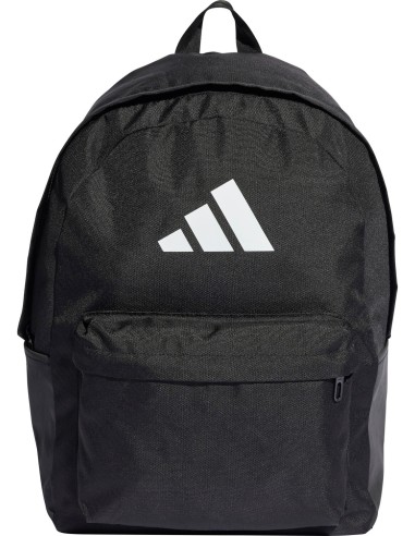 Adidas Classic 3 Bar Logo Backpack - Black