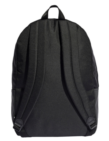 Mochila clásica con logotipo de 3 barras de Adidas, color negro