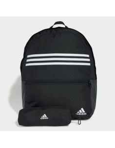 Adidas Classic Horizontal 3-Stripes Backpack - Black