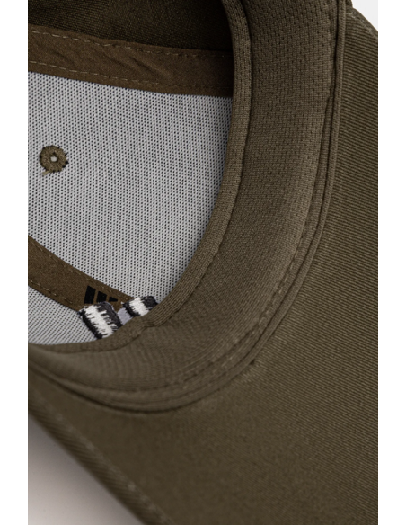 Gorra de béisbol Adidas con 3- Stripes - verde militar