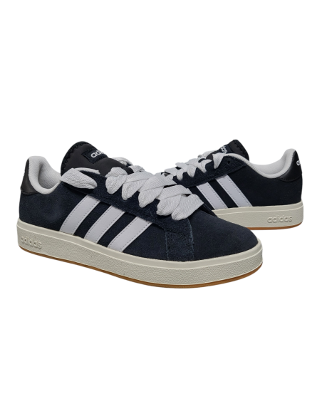 Zapatillas Adidas Grand Court Base 00s para mujer - Negro/Blanco