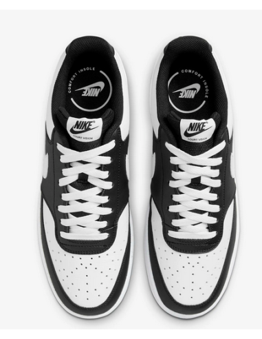Scarpe Uomo Nike Court Vision Lo - Nero/Bianco