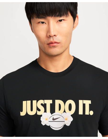 T-shirt Uomo Nike Dri-Fit - Nero