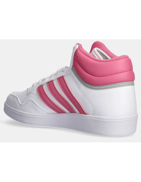 Adidas Damen Hoops 4.0 Mid Schuhe - Weiß/Rosa