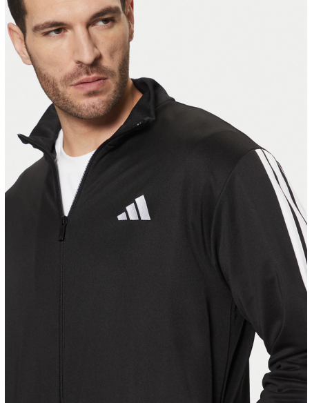 Adidas 3 Stripes Men's Tracksuit - Black