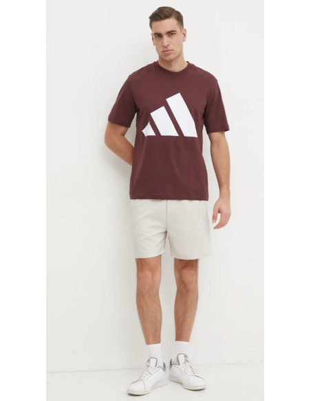 Camiseta Adidas Essentials Big Logo para hombre - Burdeos