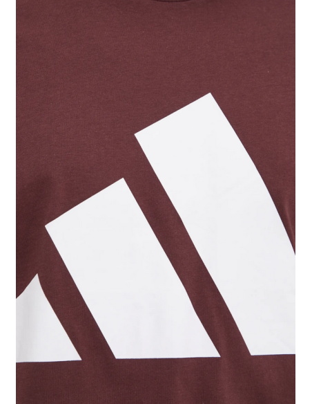 Camiseta Adidas Essentials Big Logo para hombre - Burdeos