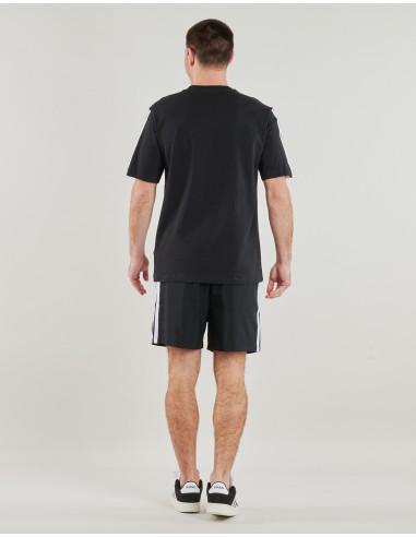 T-shirt Uomo Adidas Essentials 3-Stripes - Nero