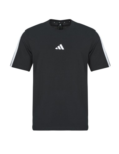 T-shirt Uomo Adidas Essentials 3-Stripes - Nero
