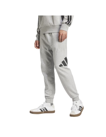 Adidas Essentials Big Logo French Terry Herren Hose - Grau