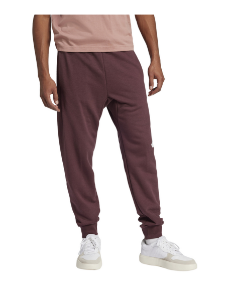 Adidas Essentials Big Logo French Terry Herrenhose - Bordeaux