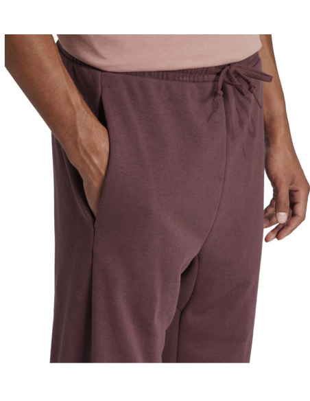 Pantalone Uomo Adidas Essentials Big Logo French Terry - Bordeaux