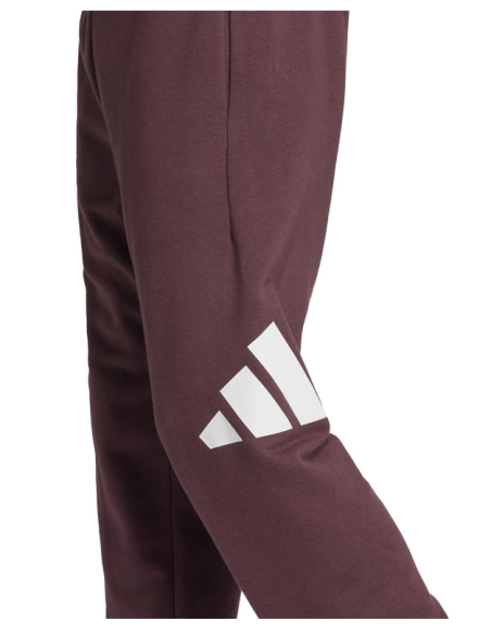 Pantalone Uomo Adidas Essentials Big Logo French Terry - Bordeaux