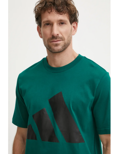 Adidas Essentials Big Logo Herren T-Shirt - Grün