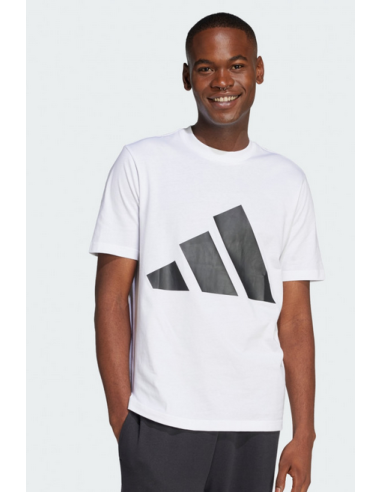 Adidas Essentials Big Logo Herren T-Shirt - Weiß