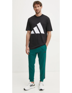 T-shirt Uomo Adidas Essentials Big Logo - Nero 2