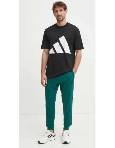 T-shirt Uomo Adidas Essentials Big Logo - Nero