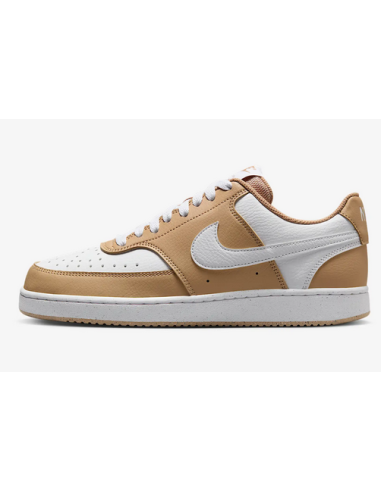 Chaussures Nike Court Vision Low Next Nature pour femme - Blanc/Beige