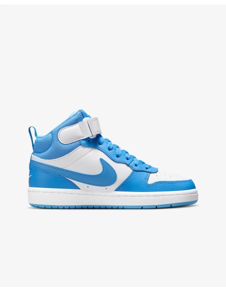 Court Borough Mid 2 (GS) Jungenschuhe - Blau/Weiß
