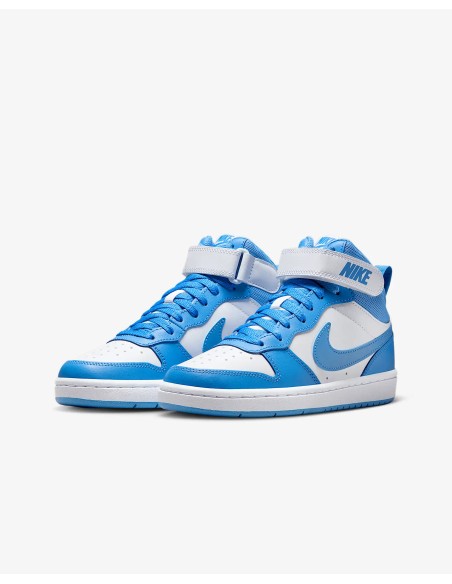 Nike Court Borough Mid 2 (GS) boys' shoes - Blue/white
