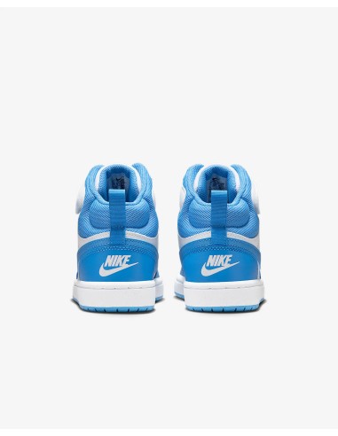 Court Borough Mid 2 (GS) Jungenschuhe - Blau/Weiß