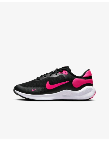 Chaussures Nike Revolution 7 pour fille - Noir/Fuchsia