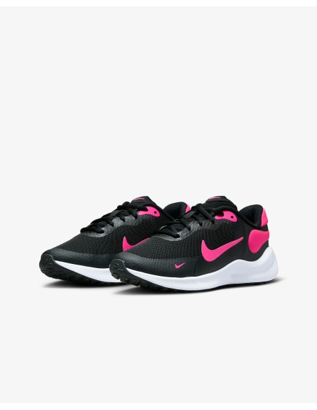 Nike Mädchen Revolution 7 Schuhe - Schwarz/Pink