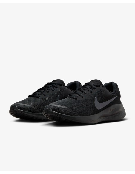 Nike Revolution 7 Herren Laufschuhe - Schwarz