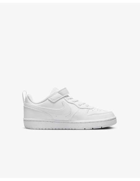 Nike Court Borough Low Kids Shoes - White