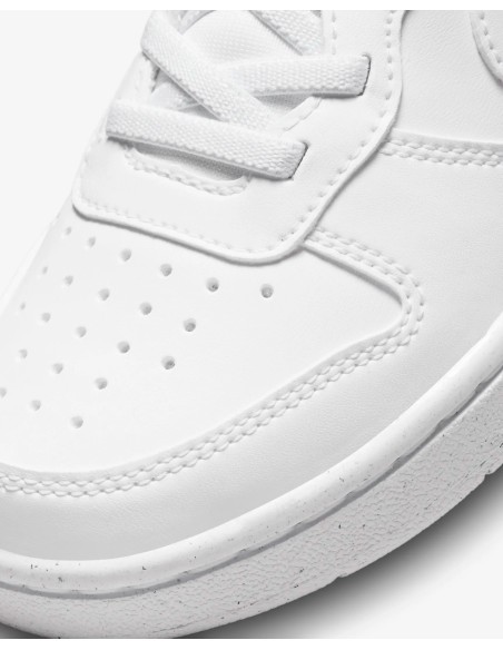 Chaussures Nike Court Borough Low pour enfant – Blanc