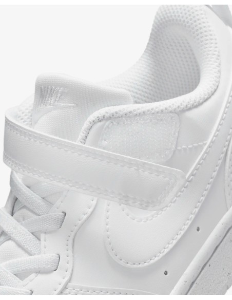 Nike Court Borough Low Kids Shoes - White
