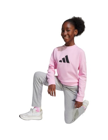 Tuta Ragazza Adidas Future Icons - Rosa/Grigio