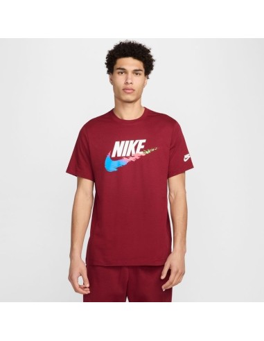 T-shirt Nike SportSwear pour homme - Bordeaux