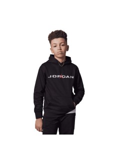 Felpa Ragazzo Jordan Baseline PO Hoodie - Nero