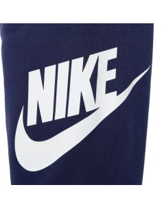 Chándal Nike Club French Terry Niño - Azul/Blanco 2