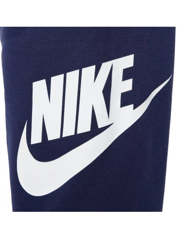 Chándal Nike Club French Terry Niño - Azul/Blanco