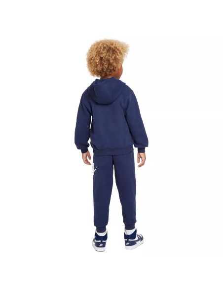 Tuta Bambino Nike Club French Terry - Blu/Bianco