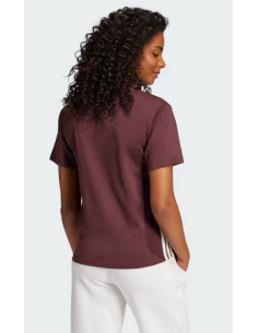 Adidas Future Icons 3-Stripes Tee Damen T-Shirt - Bordeaux 2