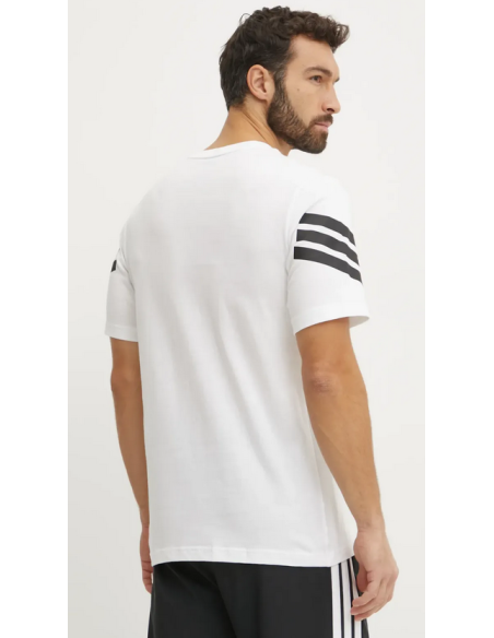 T-shirt Uomo Adidas Future Icons 3-Stripes Tee - Bianco