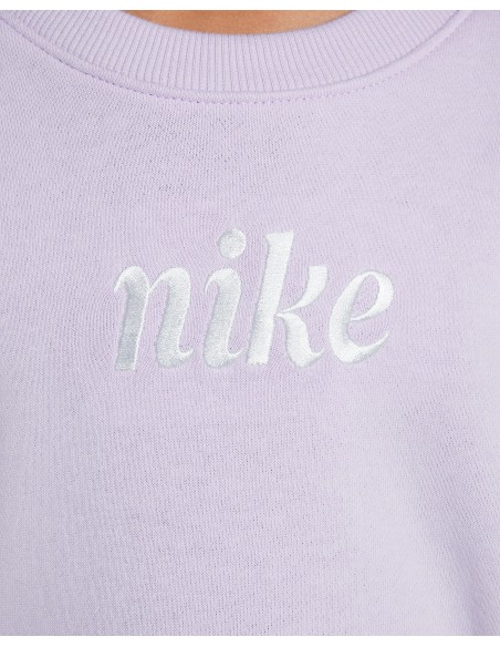 Nike doll French Terry Mädchen-Trainingsanzug – Rosa – gebürstete Baumwolle