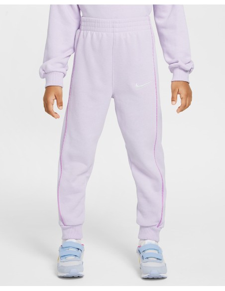 Tuta bambina Nike doll French Terry - rosa - cotone garzato