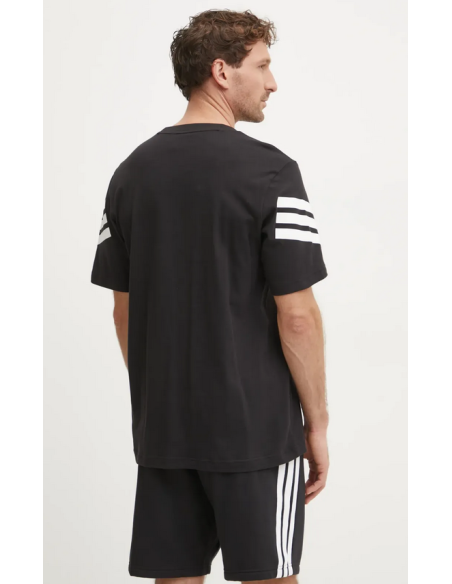 Adidas Future Icons 3-Stripes Tee Herren T-Shirt - Schwarz