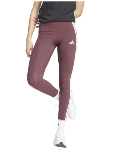 Adidas Essentials 3-Stripes Women's Leggings - Bordeaux