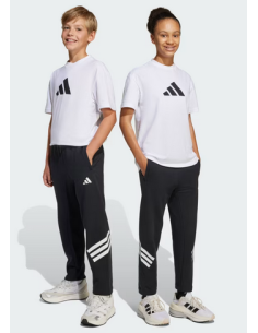 Pantalone Ragazzo Adidas Future Icons 3-Stripes - Nero