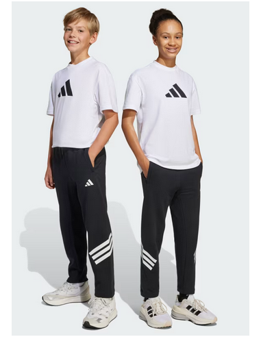 Adidas Future Icons 3-Streifen Hose für Jungen - Schwarz