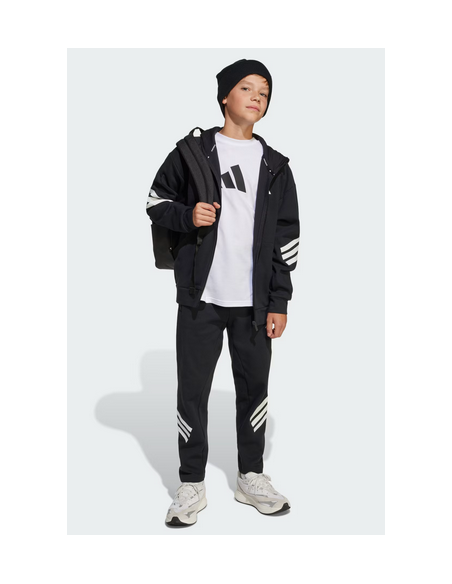 Pantalone Ragazzo Adidas Future Icons 3-Stripes - Nero