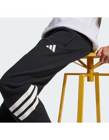 Adidas Future Icons 3-Stripes Boys' Pants - Black