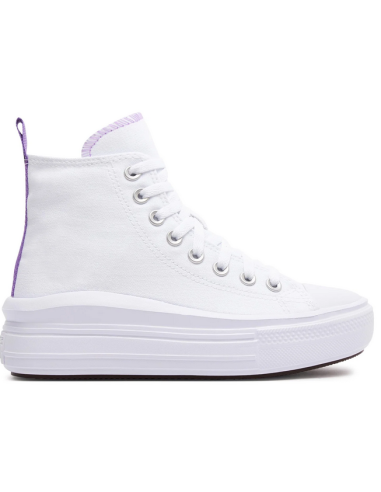 Chaussures Converse Chuck Taylor All Star Move Platform pour femme - Blanc