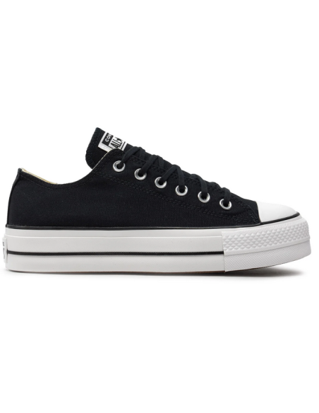 Converse Chuck Taylor All Star Ox Lift Women's Shoes - Black