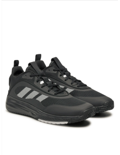 Scarpe Uomo Adidas Own the Game 3 - Nero/Bianco 2